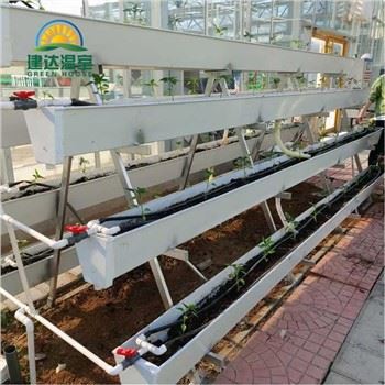 Sistema de canalons vegetals hidropònics